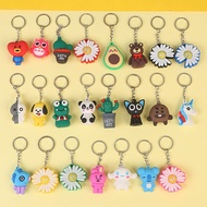 Funny Animal Silicone Keychain