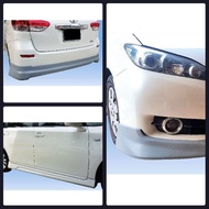 2nd Generation Toyota Wish 2009 ARS Skirting Body Kit PU Ready Stock