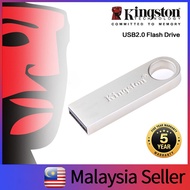 (Ready Stock) USB Flash Drive PenDrives 8GB 16GB 32GB 64GB 128G 256G USB 2.0 Data Traveler Metal Wat