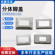 Stair Balcony Railing Galvanized Stamping Decorative Cover Split Foot Cover