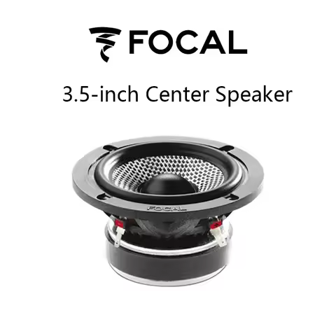 Focal AS3 3.5‑Inch Car Center Midrange Speaker 80W RMS 160W Max 4Ohm HiFi Clear Vocal Car Audio Cent