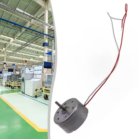Electric Motor RF-300CA RC-300 1.5-6 V DC 10300RPM Mini 24mm Round Electric Motor 2mm Shaft For DIY 