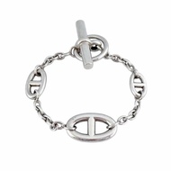 HERMES Farandole 豬鼻子🐽 純銀 手鏈