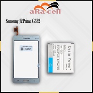 [ ARA CELL ] TOUCHSCREEN + BATERAI BRAIN POWER SAMSUNG G532 / GALAXY J2 PRIME / J2PRIME / TASKRIN / 