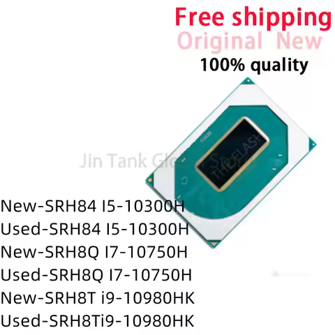 100% New SRH84 I5-10300H SRH8Q I7-10750H SRH8T i9-10980HK BGA
