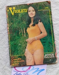 majalah Indonesia VIOLETA no. 158 cover Joyce Syamsudin + 2 poster jadul lawas lama langka