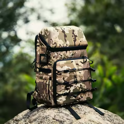 HGLRC B2 14.5L Travel Backpack, Splash-Proof, 900D Fabric, for FPV Drones & Camera Gear