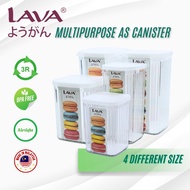 IRUMA x LAVA Balang Kuih Kedap Udara | As Canister | Airtight Container | Bekas Kuih Raya BPA Free |
