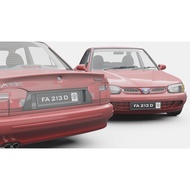 Softcopy Proton Wira 3D Model Asset (not diecast)
