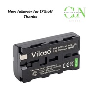 Viloso NP-F550/F570-LED F550/F570 (Viloso) Camera Battery For Sony LED Lights