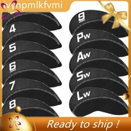 [Ivym] Golf Iron Head Covers 11-Piece Set- Thickened Rubber, Fits Most Irons, Impact-Resistant Golf 