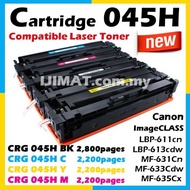 SET Canon 045H 045 Cartridge 045H CRG 045 Compatible Laser Toner LBP611cn LBP613cdw MF631Cn MF633Cdw