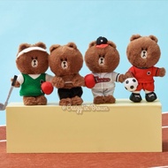 Brown FIELD DAY KEYRING Bear Keychain Sportswear