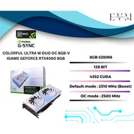 COLORFUL ULTRA W DUO OC 8GB-V IGAME GEFORCE RTX4060TI 8GB GDDR6