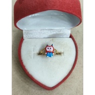 1/ 2 gram young gold pumpkin ring