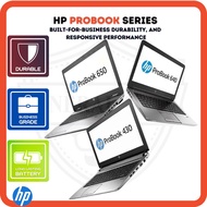 Laptop HP Probook SERIES Intel® Core C2D/AMD/i3/i5/i7 Business Model Mampu Milik Office Work & Stude