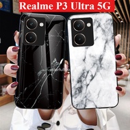 Phone Case For Realme P3 Ultra P3Ultra P 3 RealmeP3 5G 2025 Fashion Hard Shockproof Casing Marble Gr