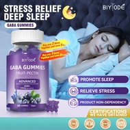 BIYODE GABA Gummies For Sleep Deep/Sleep Supplement/Melatonin Gummy/Slip To Sleep/Vitamin B6/With 15