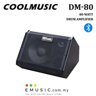 Cool Music 80-Watt Bluetooth Professional Drum Amplifier - DM-80 DM80