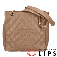 香奈兒 PST 托特包 A50994 魚子醬紋皮革女士托特包

米色 [二手]