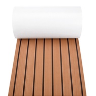 6MM Self Adhesive EVA Foam Teak Sheet Marine Boat Yacht Synthetic Decking Foam Floor Mat Flooring 24