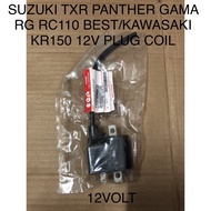 Suzuki TXR150 panther gama RG RC110 BEST/Kawasaki KR150 12v PLUG COIL IGNITION COIL