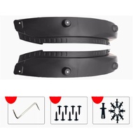 2ชิ้นยางกันโคลนล้อหลังสำหรับ GAC GS3 EMKOO 2023 2024 2025บังโคลนกันชนด้านใน