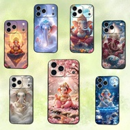TP-1 India Faith Art Ganesha For iPhone 14,13,17,12,11,16,15,Plus,Pro Max,XS,X,XR,SE,Mini, Soft Sili