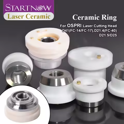 Startnow Laser Ceramic Ring Dia.21.4 M8 H13 FC-40 Nozzle Holder For Ospri LC119 LC40 LC80 LC608 LC15