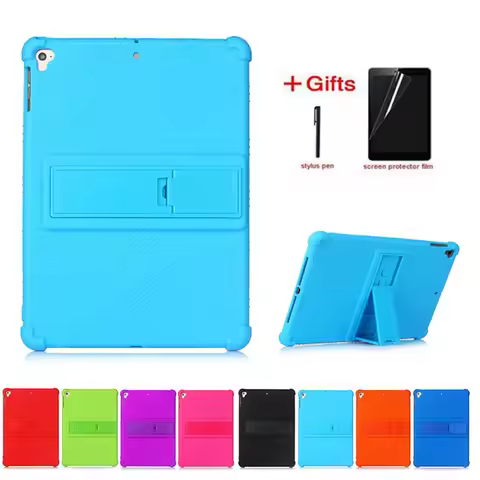 Soft Silicone Case For Apple iPad Air 3 2019 Stand Cover for iPad Pro 10.5 2017 2015 10.5 inch Table
