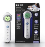 全新Braun百靈免接觸額溫槍 BNT400 白色