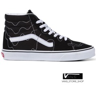 VANS SK8 HI STITCH WARP BLACK  (สินค้ามีประกันแท้)