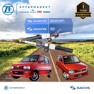 SACHS SHOCK ABSORBER PERODUA KELISA&KENARI FRONT & REAR (FULL SET) GOT FREE SACHS T-SHIRT