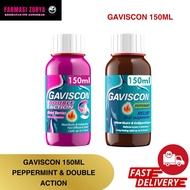 GAVISCON PEPPERMINT & DOUBLE ACTION
