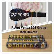 Yonex GR 303 Badminton Racket ORIGINAL Free, DAKOTA +Grip
