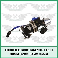 Throttle body premium set Espada Lagenda115 FI SRL115 FI 30MM 32MM 34MM 36MM