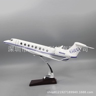 1: 50 Gulfstream G650 Voice Control LED Light with Wheel Airplane Model Gulfstream G650 Prototype
