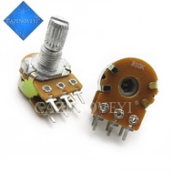 5 PCS B1K B2K B5K B10K B20K B50K B100K B500K B1M 6Pin Shaft WH148 Potentiometer 1K 2K 5K 10K 20K 50K