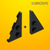 LEGO Parts (Genuine) [WDG] 65426, 65429 – 6295293, 6295295 Wedge Plate 2x4, Right & Left [1 pair]