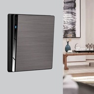 Wall Light Switch Rocker Switch Push Button Switch 1/2/3/4 Gang 1 Way