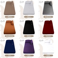 Bed Sheet 80x200 90x200 100x200 120x200 Single Bed Sheet Set 90x200x30 Aesthetic Plain Bed - Elastic