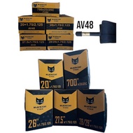 PEDALSPIN Black cat TUBE for MTB and RB 20x1.75/26x1.75/27.5x1.75/29x1.75