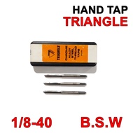 Hand Tap 1/8-40 TRIANGLE HandTap Tangan 1/8 X 40 Inchi HSS Thread