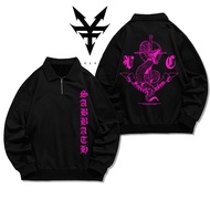 Half Zipper WindBreaker Sabbath Wooin Wind Breaker Sabbath Crew
