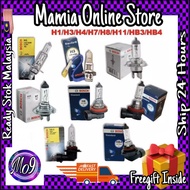 ORIGINAL BOSCH HEADLIGHT LAMP BULB @ MENTOL LAMPU KERETA H1 / H3 / H4 H8 / H11 / HB3 / HB4