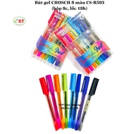 Chosch gel Pen 8 Colors CS-B503 Box 8c