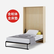 墨菲床整套隐形床折叠床壁床小户型节省空间墙床Murphy bed set invisible bed folding bed wall bed small unit space saving wall bed
