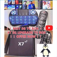 EVPAD SVI LONG SET TOP KOTAK PINTAR TV X7 5G SMART TV BOX 4K ANDROID WIFI STREAMING MOVIE YOUTUBE DRAMA