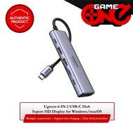 Ugreen 6-IN-1 USB-C Hub Suport HD Display for Windows/macOS (CM511/35999)