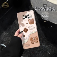 HP POC0 X3 / X3 Pro NFC Case - Leviora Case - Fashion Case Bear - Softcase POC0 X3 / X3 Pro NFC - Pr